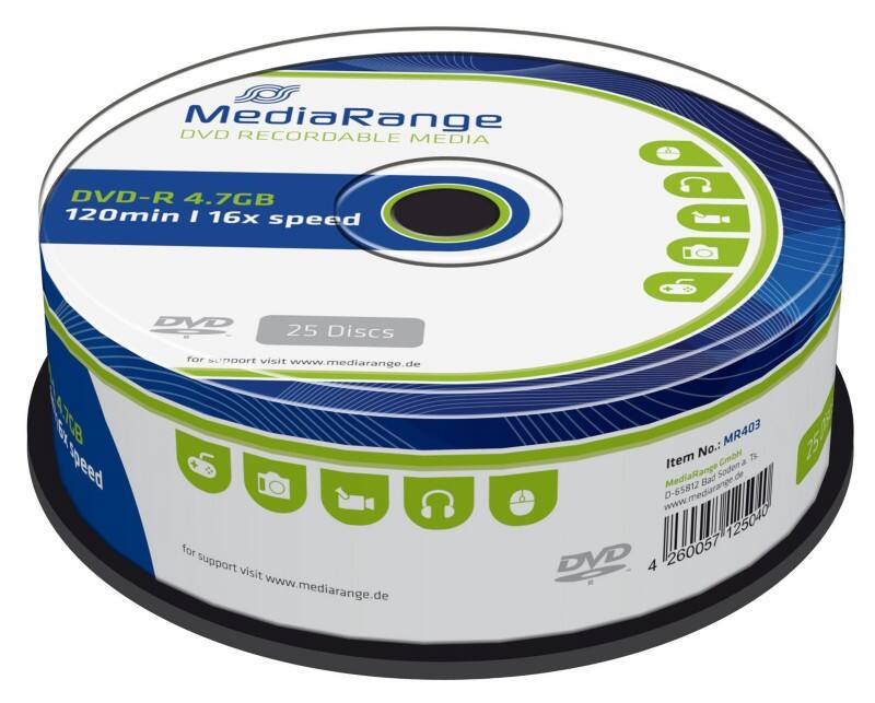 MediaRange DVD+R MR403