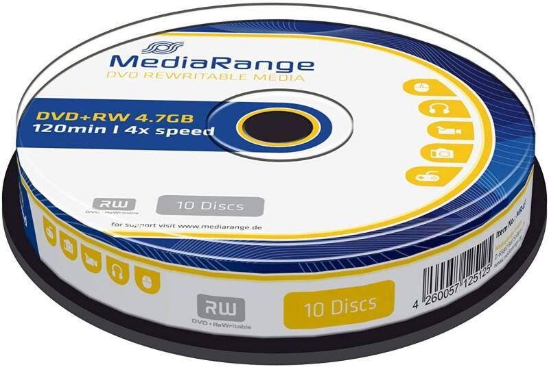MediaRange DVD+RW MR451