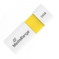 MediaRange USB-Stick MR972 Weiß, Gelb