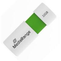 MediaRange USB-Stick MR973 Weiß, Grün