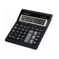 Olympia Tischrechner LCD 612 SD 12-stelliges Display Schwarz