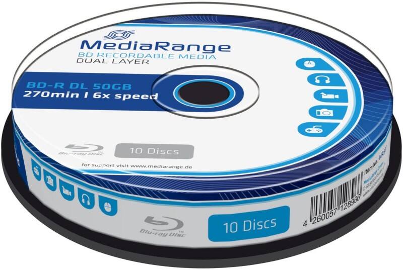 MediaRange BD-R DL MR507