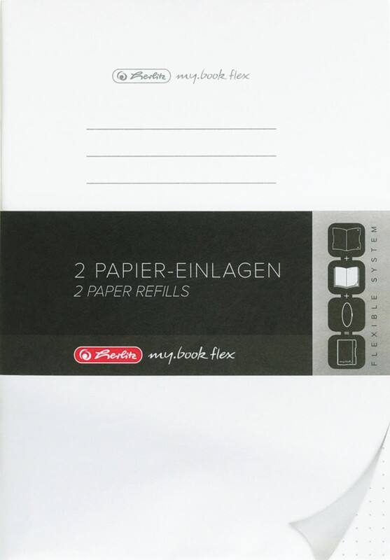 Herlitz Notizbuch A4 Gepunktetes Papier Weiß