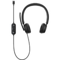 Microsoft Modern Verkabelt Stereo Kopfhörer Kopfbügel USB  Schwarz