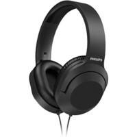 Philips TAH2005BK/00 Verkabelt Stereo Kopfhörer Kopfbügel Nein 3.5 mm Klinke  Schwarz