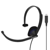 Koss CS195 Verkabelt Mono Headset Über das Ohr  USB  Schwarz