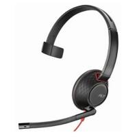 poly 5200 Series Blackwire C5210 Verkabelt Mono Headset Kopfbügel  3.5 mm Klinke  Schwarz
