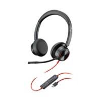 poly Blackwire 8225-M Verkabelt Stereo Headset Kopfbügel  USB  Schwarz