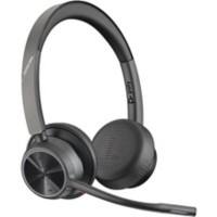 poly Voyager Voyager 4320 Kabellos Stereo Headset Kopfbügel  Bluetooth  Schwarz
