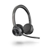 poly Voyager Voyager 4320 Kabellos Stereo Headset Kopfbügel  Bluetooth  Schwarz