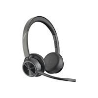 poly Voyager Voyager 4320 Kabellos Stereo Headset Kopfbügel  Bluetooth  Schwarz