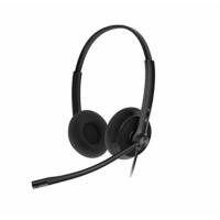 Yealink Yealink YHS34 Lite Verkabelt Stereo Headset Kopfbügel   Schwarz
