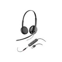 Fujitsu PLANTRONICS BLACKWIRE Verkabelt Stereo Headset Über das Ohr Nein USB  Schwarz