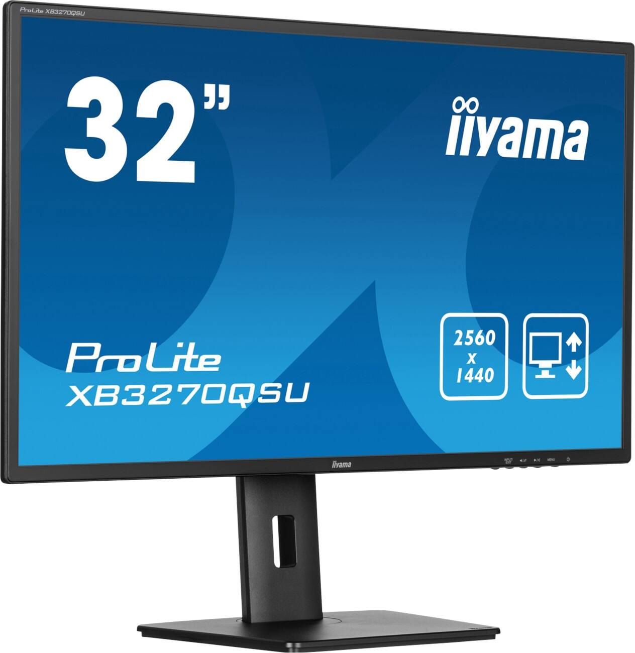 iiyama ProLite 80 cm (31,5") Monitor XB3270QSU-B1 Schwarz