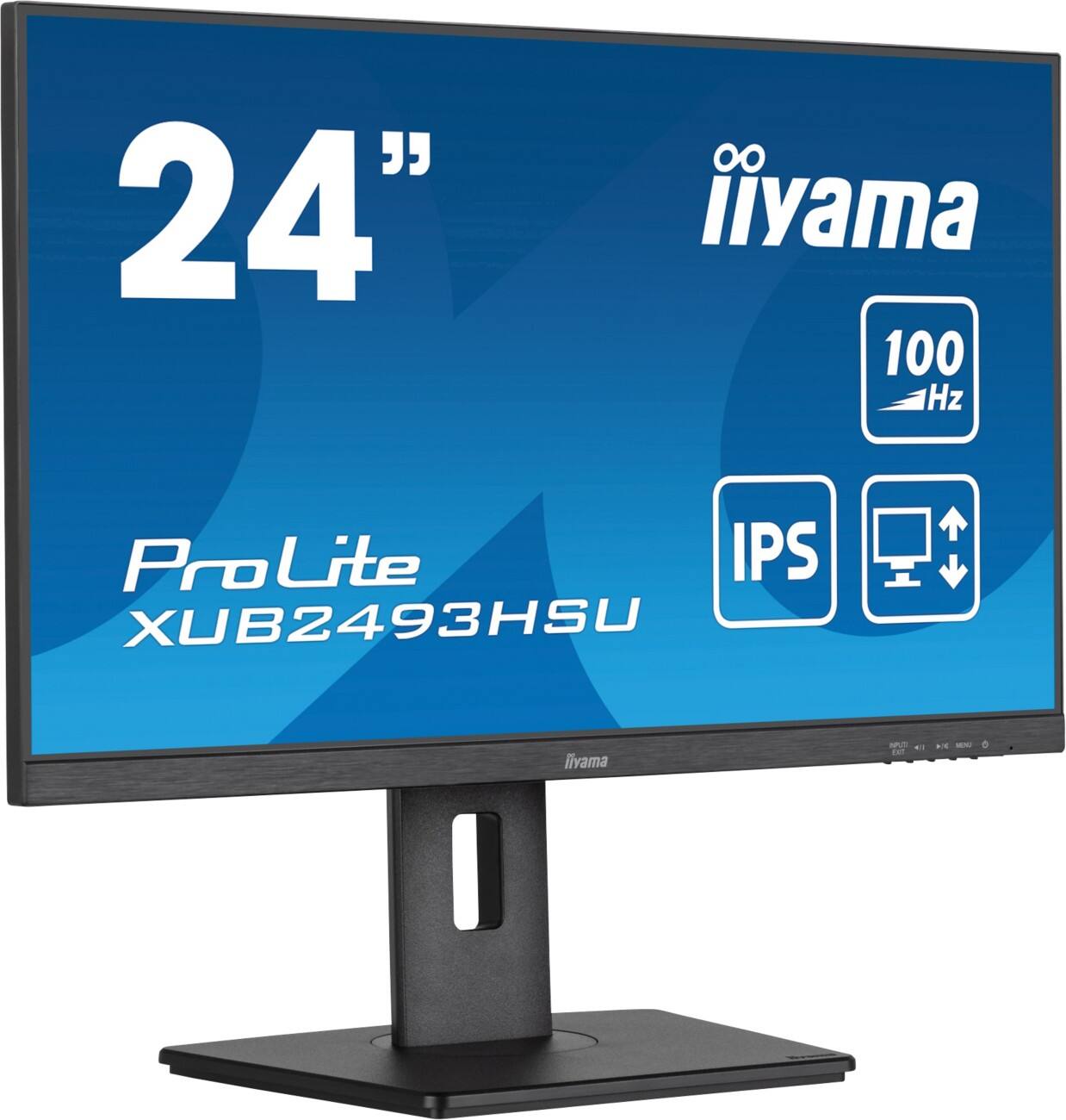 iiyama ProLite 60,5 cm (23,8") Monitor XUB2493HSU-B7 Schwarz