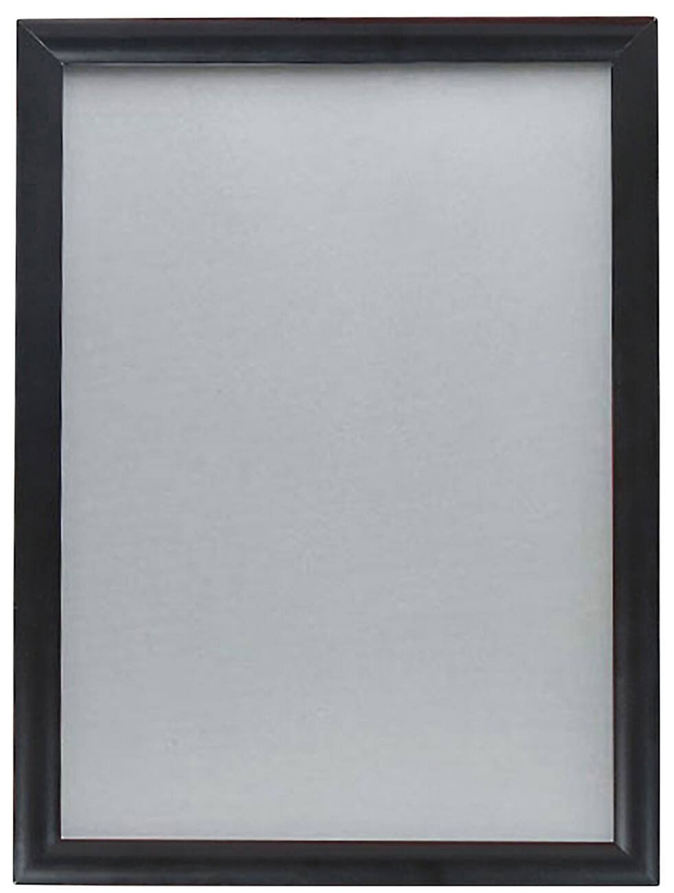 A5-Klapprahmen Schwarz Aluminium