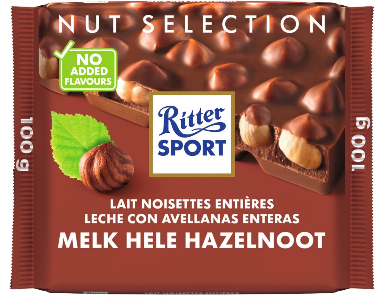 RITTER SPORT Haselnuss,Milchschokolade