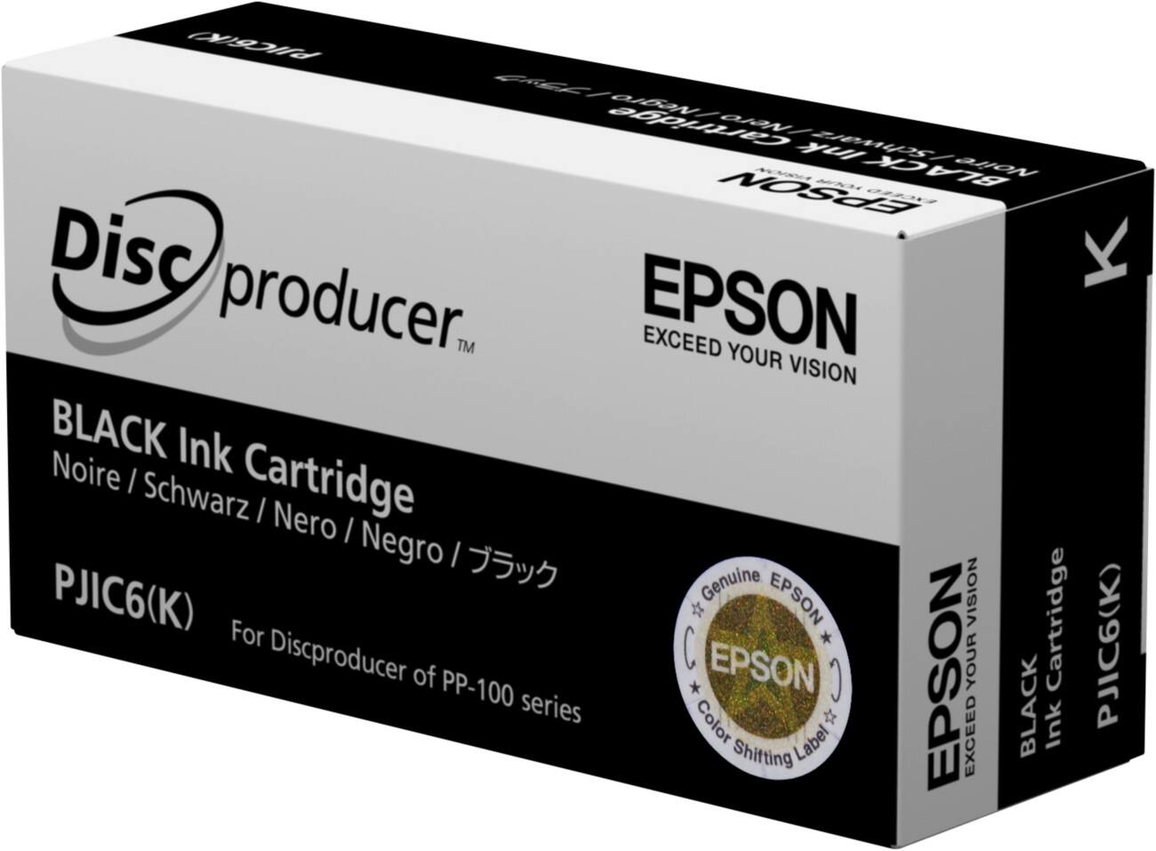 Epson Original Discproducer-Tintenpatrone PJI7C Schwarz C13S020693