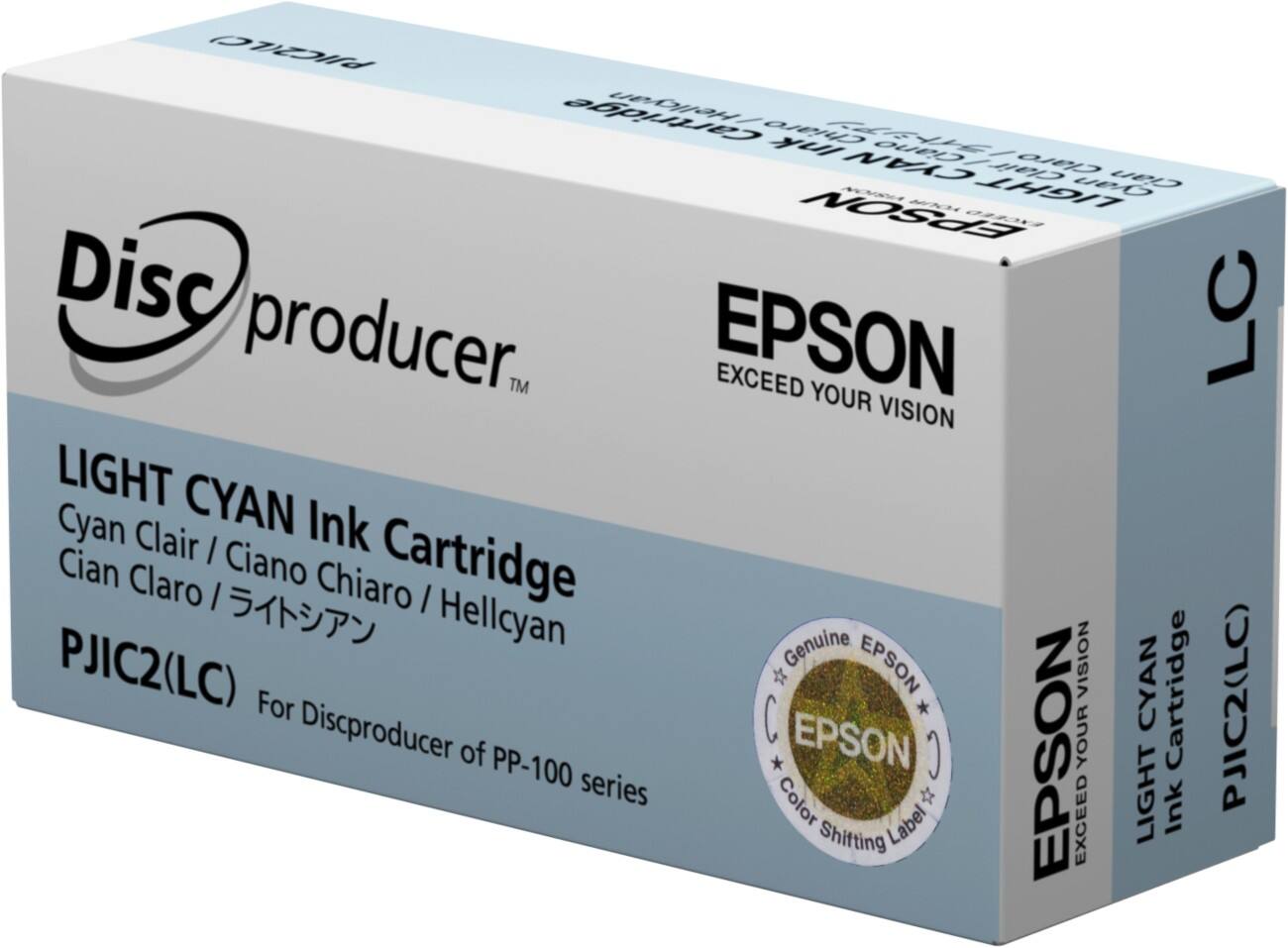 Epson Original Discproducer-Tintenpatrone PJI7C Hellcyan C13S020689