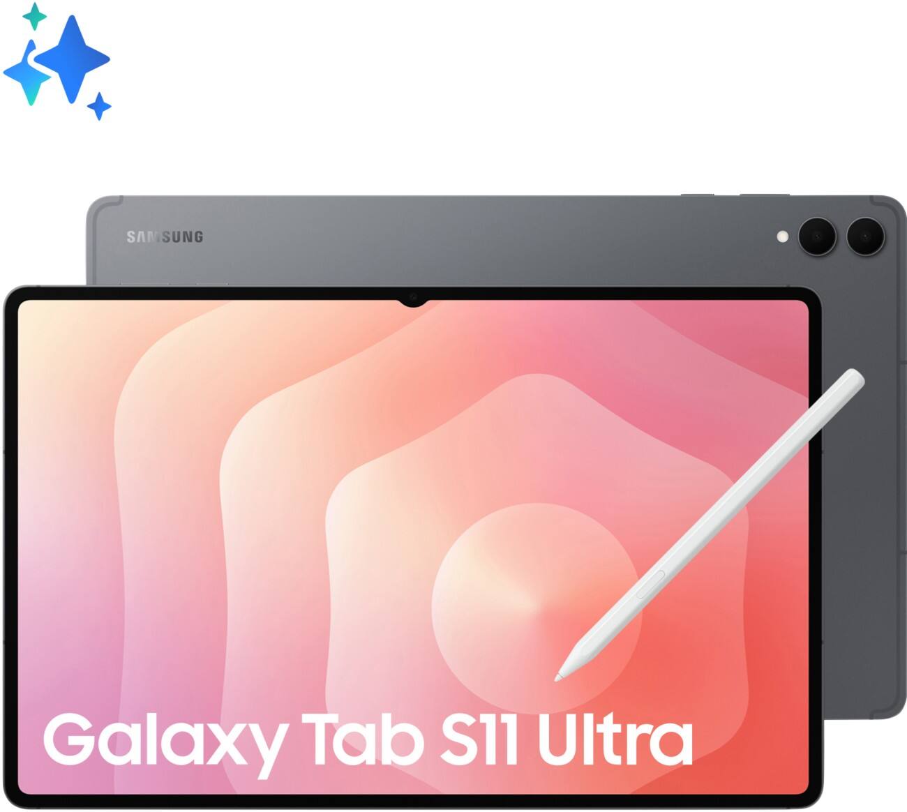 Samsung Galaxy Tab S11 Ultra 14,6-Zoll-Tablet 256 GB 256 GB RAM  Android Grau SM-X930NZAPEUE