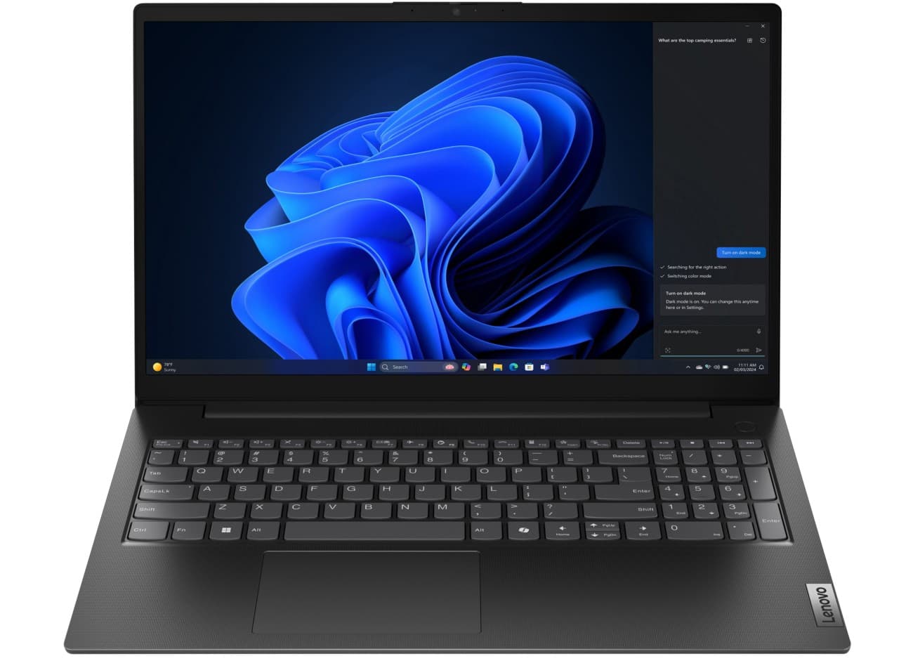 Lenovo V-Serie V15 G5 Laptop 39,6 cm (15,6") i5-13420H 4,6 GHz 16 GB Intel UHD Graphics Windows 11 Pro
