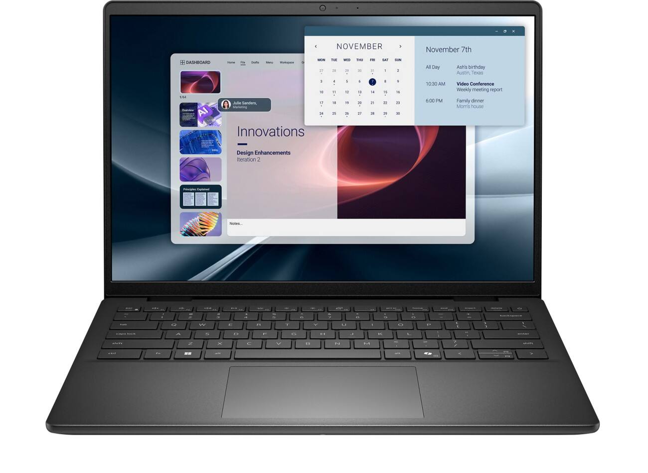 Dell Pro 14 Essential Laptop 35,6 cm (14") 220 3,5 GHz 16 GB AMD Radeon 740M Windows 11 Pro