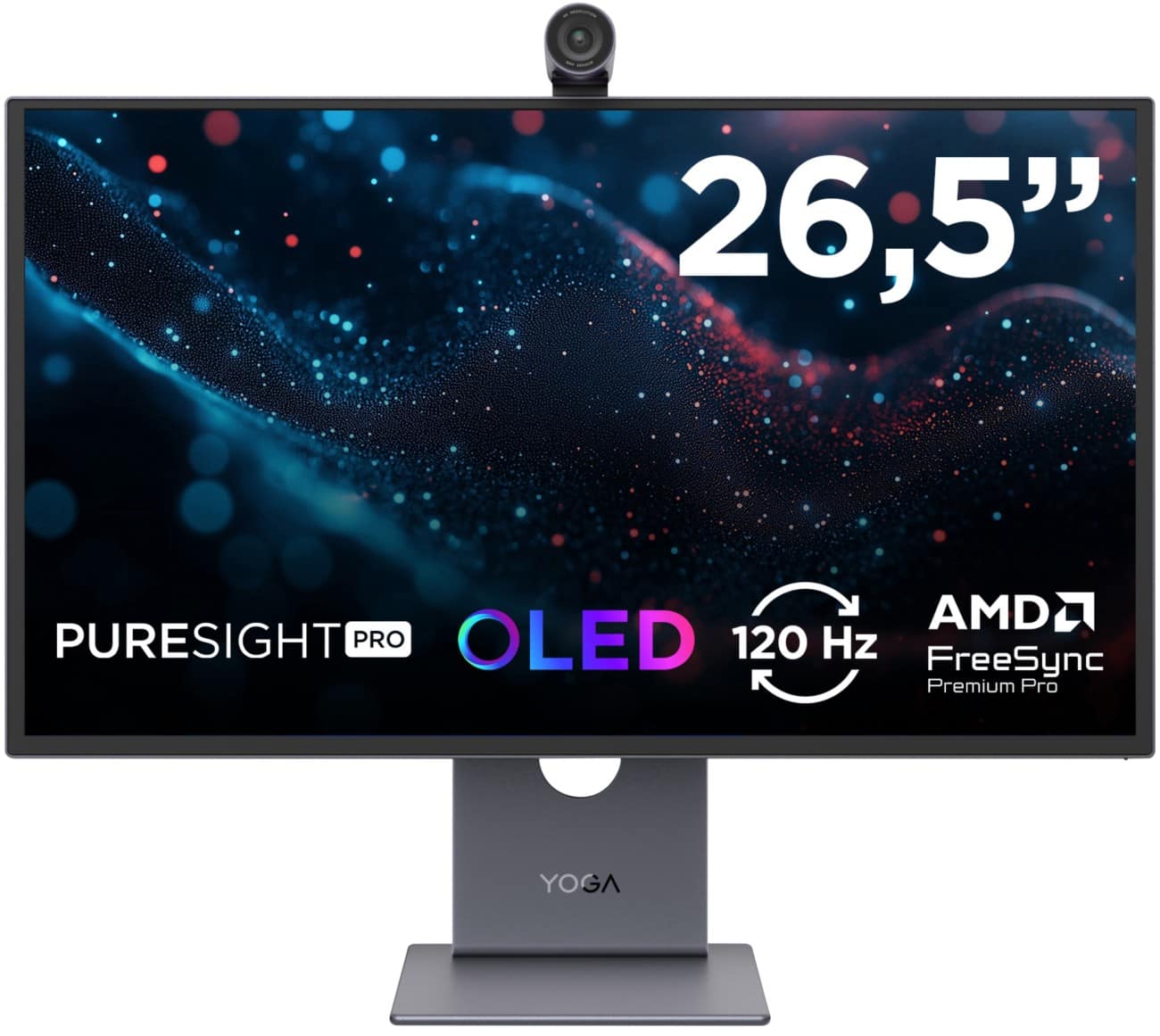Lenovo Yoga Pro 27UD-10 26,5-Zoll-Monitor 4K Ultra HD QD OLED 0,03 ms 67E5RAC2EU
