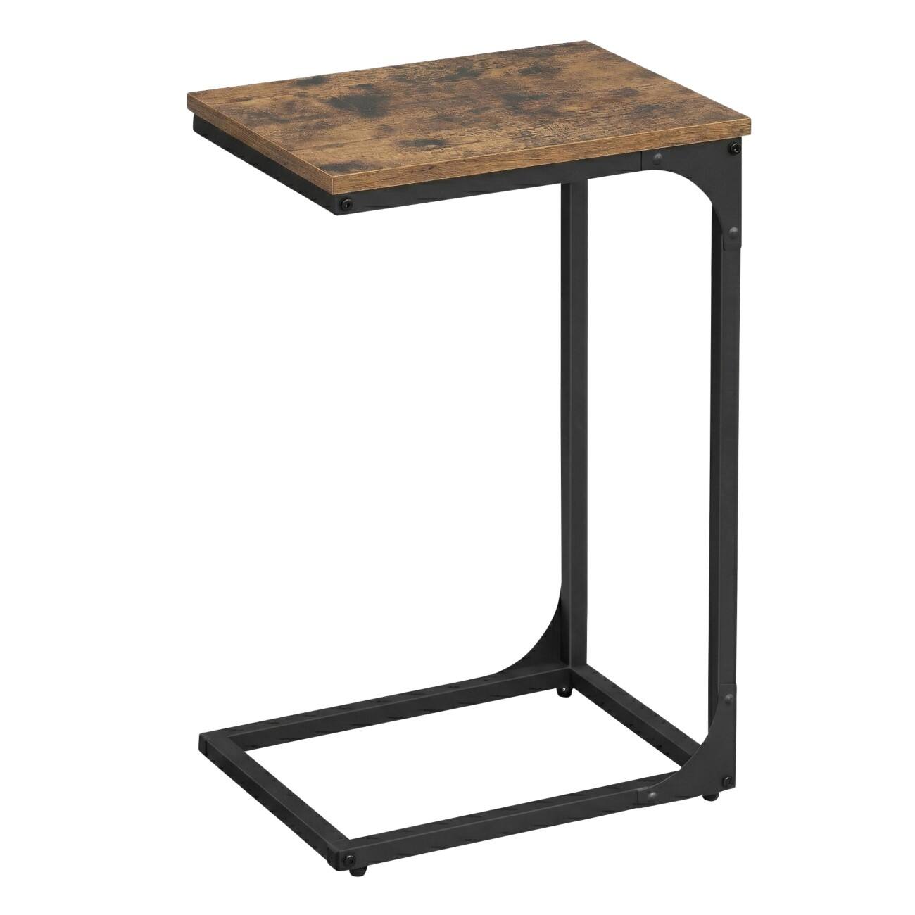 VASAGLE Beistelltisch Braun 400 x 300 x 620 mm