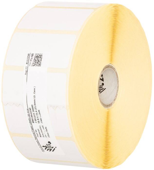 Zebra Etiketten Thermodruck 51 x 25 mm 880199-025D 12 Rollen