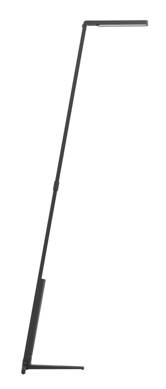 LUCTRA Stehlampe 298 x 245 x 1,390 mm Schwarz