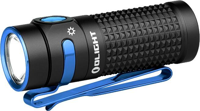 Olight Baton 4 Compact Flashlight with 1300 Lumens Black