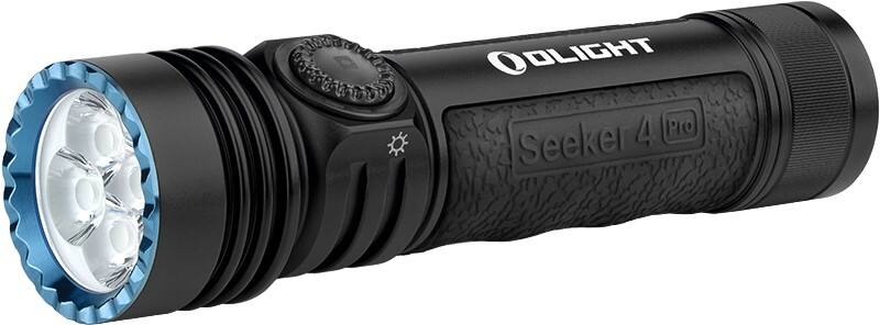 Olight Seeker 4 Pro Taschenlampe mit 4600 Lumen Schwarz