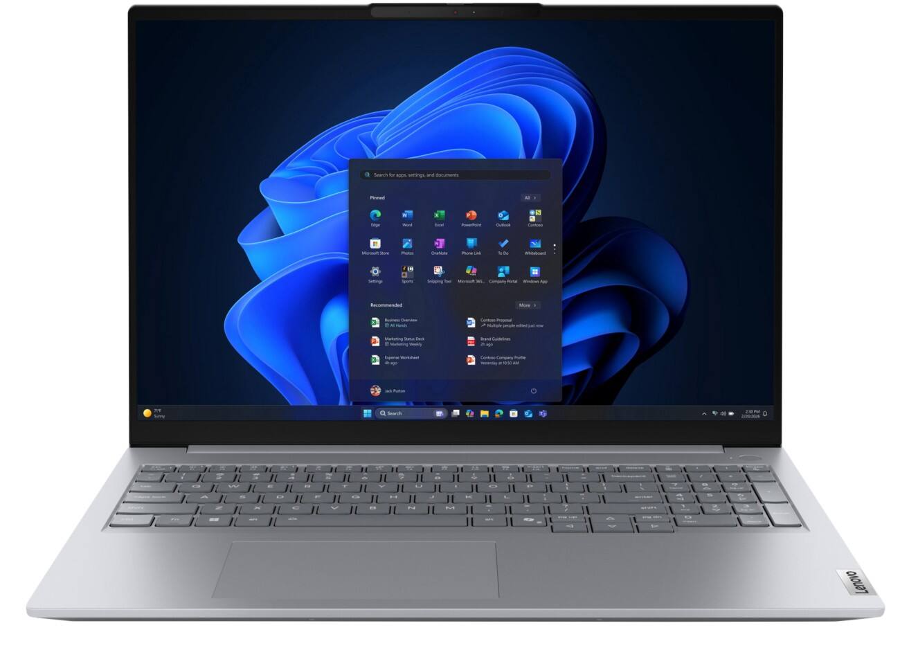 Lenovo ThinkBook 16 AMD G9 Laptop 40,6 cm (16") 220 3,2 GHz 32 GB AMD Radeon 740M Windows 11 Pro