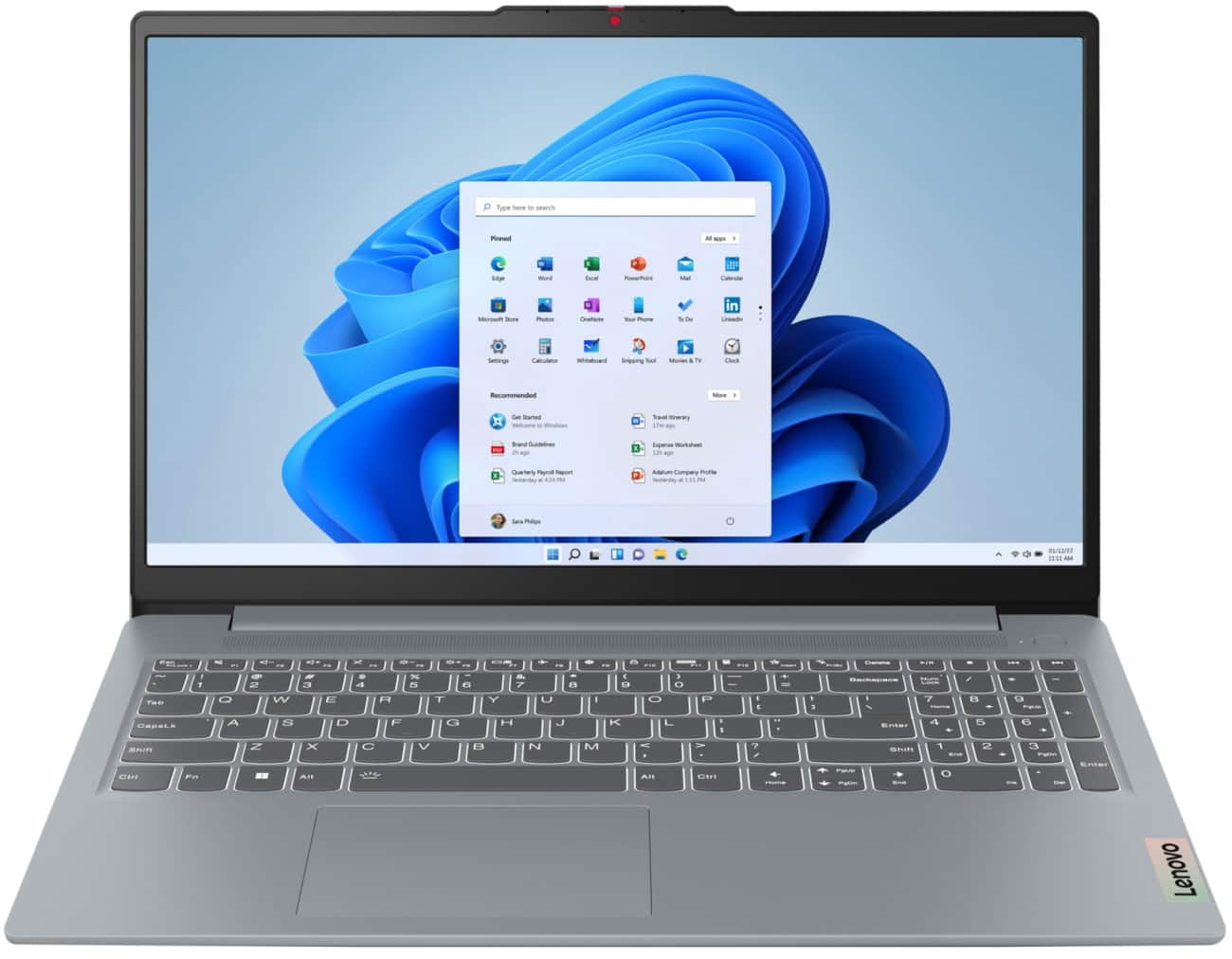 Lenovo IdeaPad Slim 3 Laptop 39,6 cm (15,6") 7320U 2,4 GHz 8 GB AMD Radeon 610M Windows 11 Home