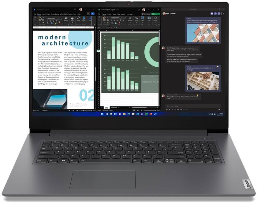 Lenovo V-Serie V17 G4 Laptop 43,9 cm (17,3") i5-13420H 4,6 GHz 16 GB Intel UHD Graphics Windows 11 Pro