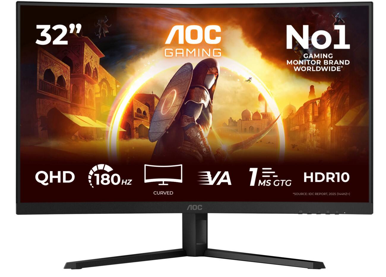 AOC G4 CQ32G4VE 31.5-Zoll Curved Monitor Quad HD LCD VA 1 ms CQ32G4VE