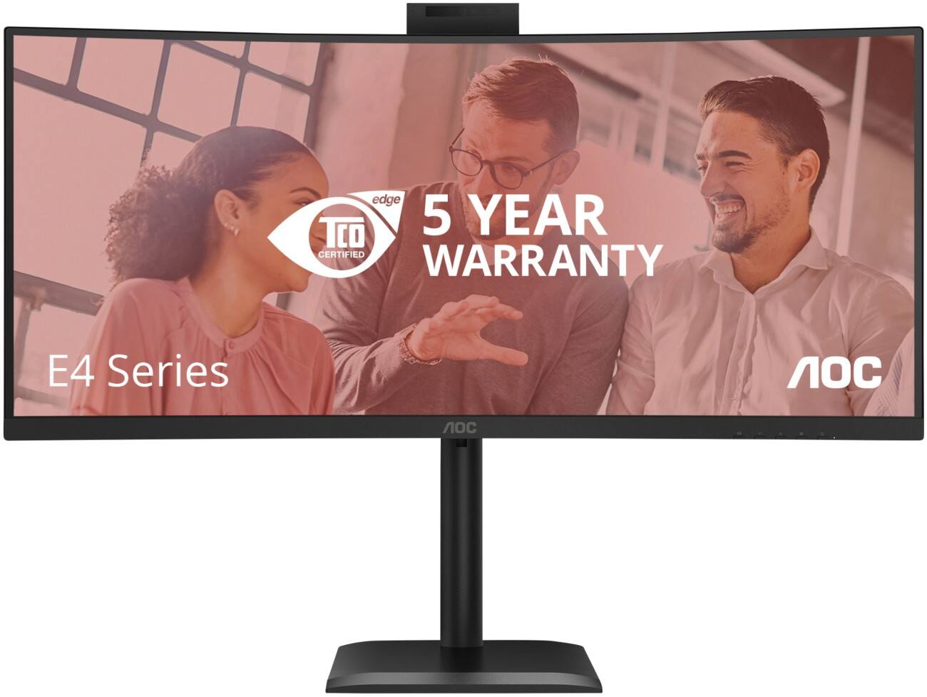 AOC CU34E4CW/75 34-Zoll-Curved-Monitor VA 4 ms CU34E4CW