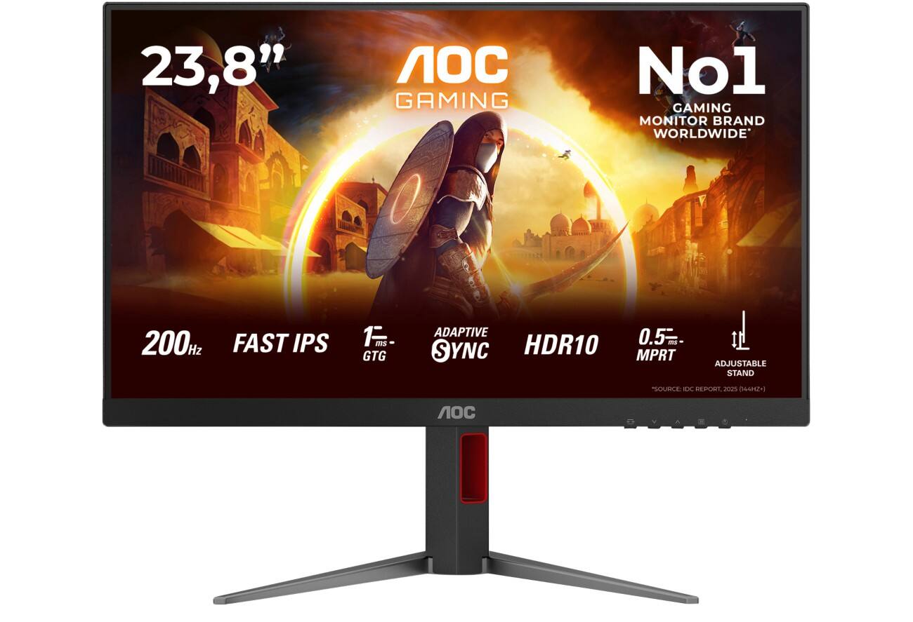 AOC G4 24G4HA 23,8-Zoll-Monitor Full HD LED IPS 1 ms 24G4HA