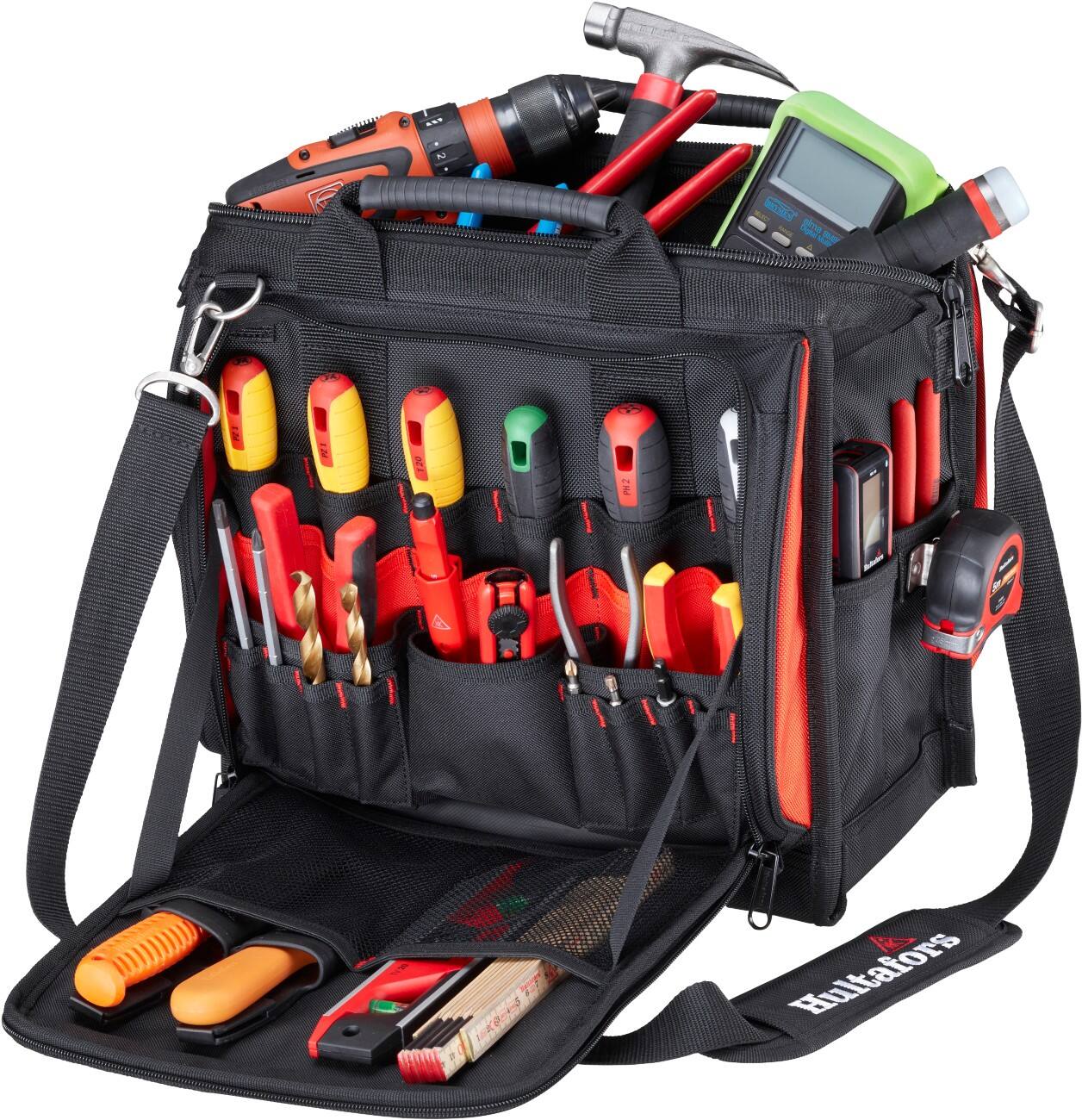 Hultafors Werkzeugtasche 53 x 37 x 47 cm Schwarz, Rot