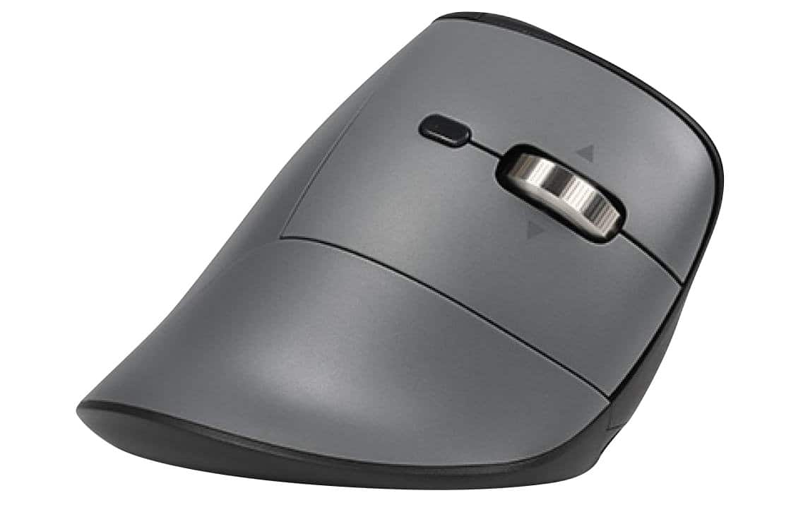 BakkerElkhuizen FastForward Pro Maus Kabelgebunden & Kabellos mit Bluetooth Schwarz