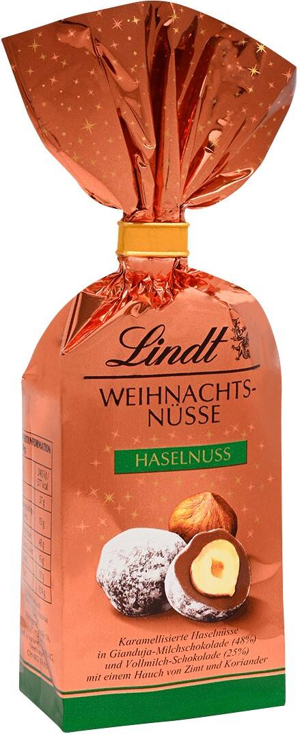 Lindt Weihnachts-Nüsse Haselnuss Schokolade 100 g