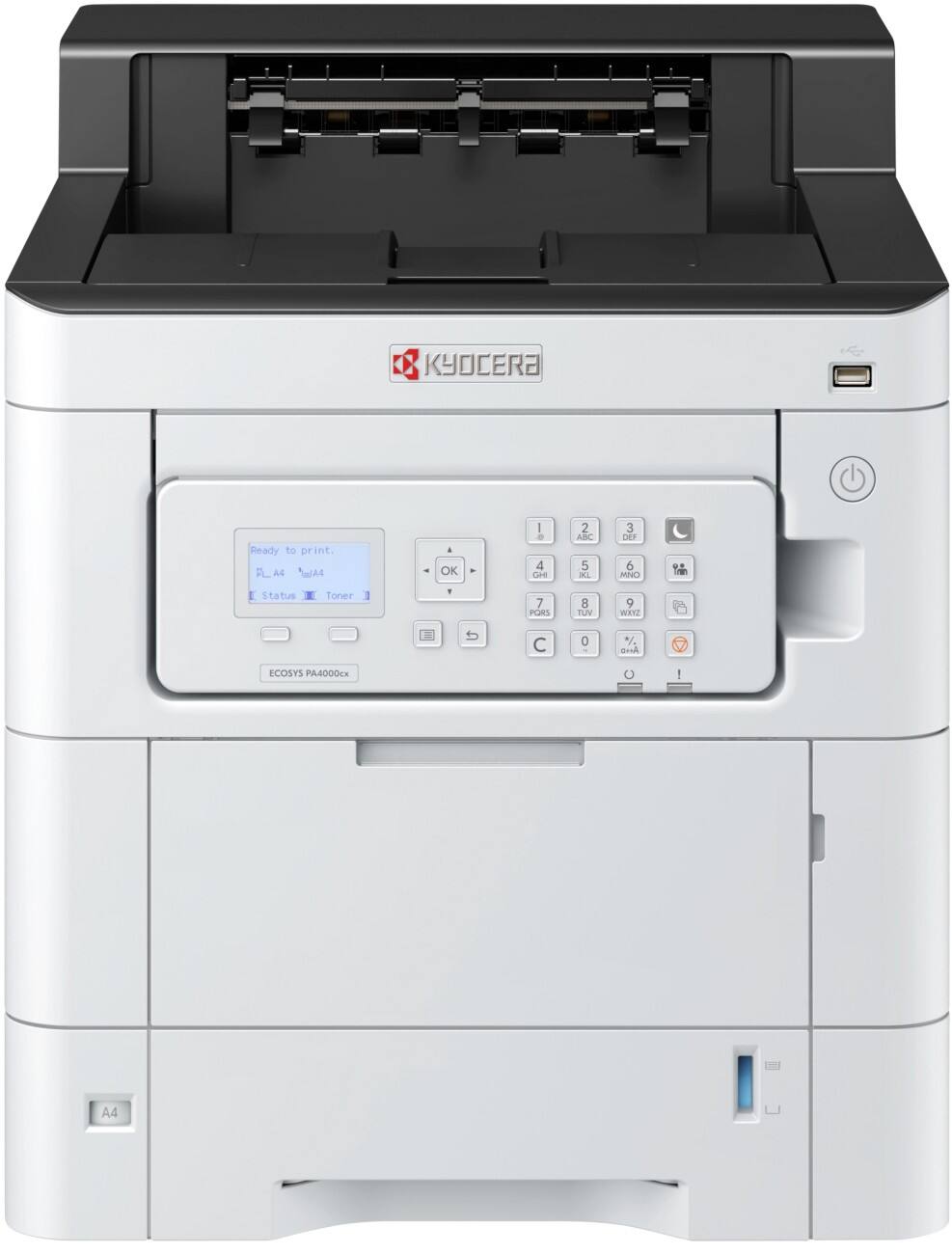 Kyocera ECOSYS A4 Farblaserdrucker 40 Seiten pro Minute Duplexdruck PA4000cx