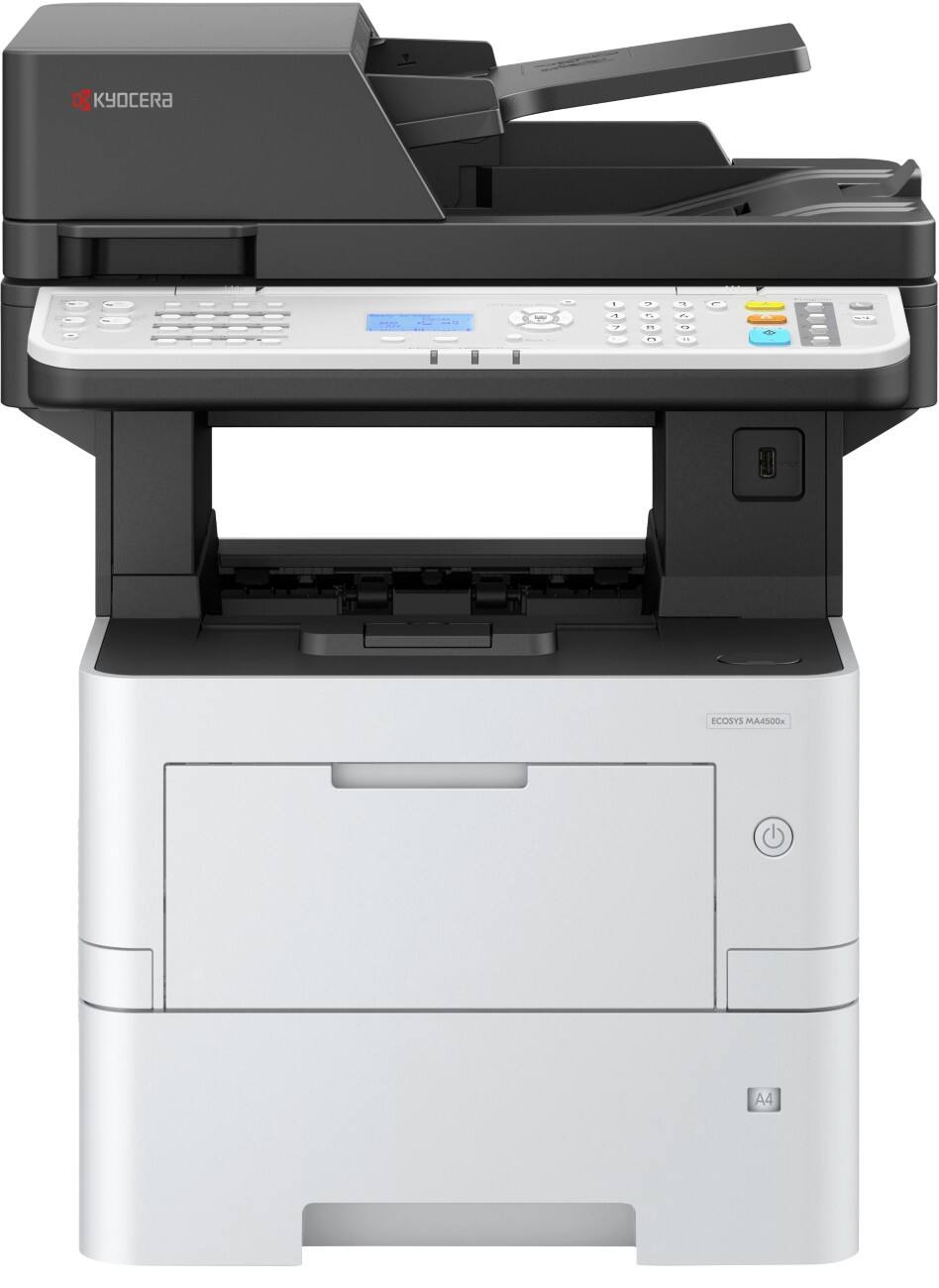 Kyocera ECOSYS A4 Multifunktionsdrucker Mono Laser 45 Seiten pro Minute MA4500x