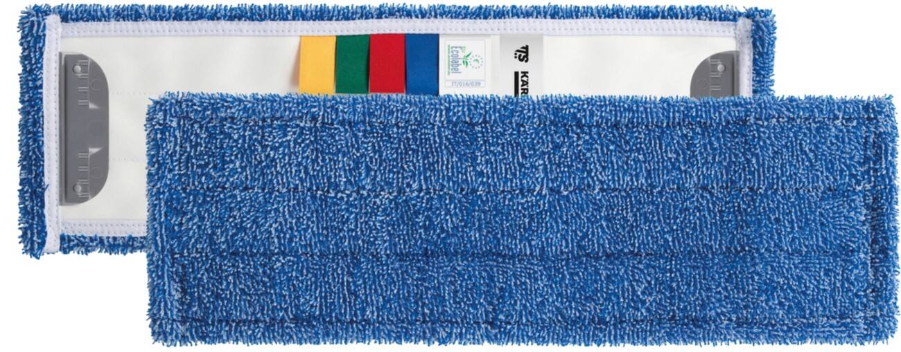 Kärcher Premium Safe Mikrofaser-Wischbezug Flex 40 cm Blau