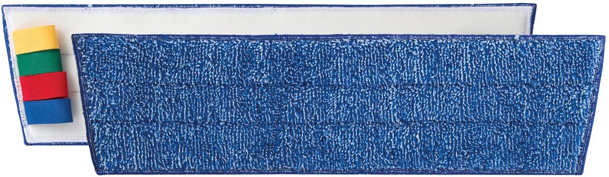 Kärcher Premium Safe Mikrofaser-Wischbezug Klettsystem 40 cm Blau