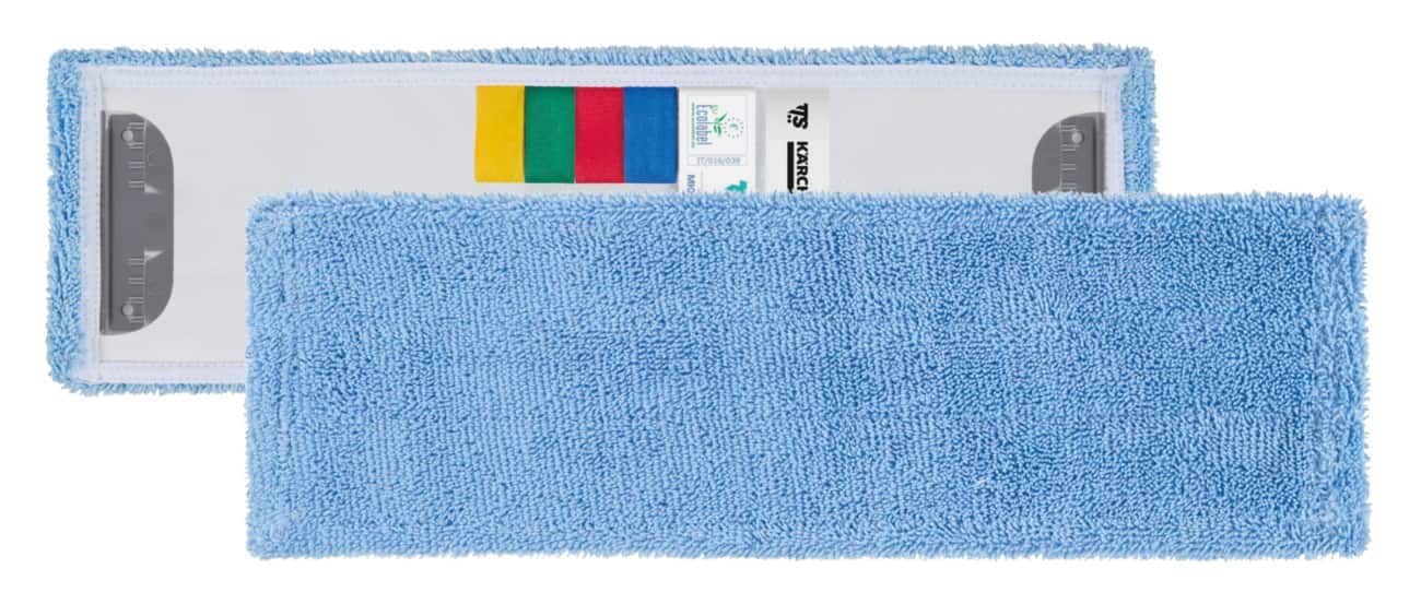 Kärcher Premium Twisted Mikrofaser-Wischbezug Flex 40 cm Blau