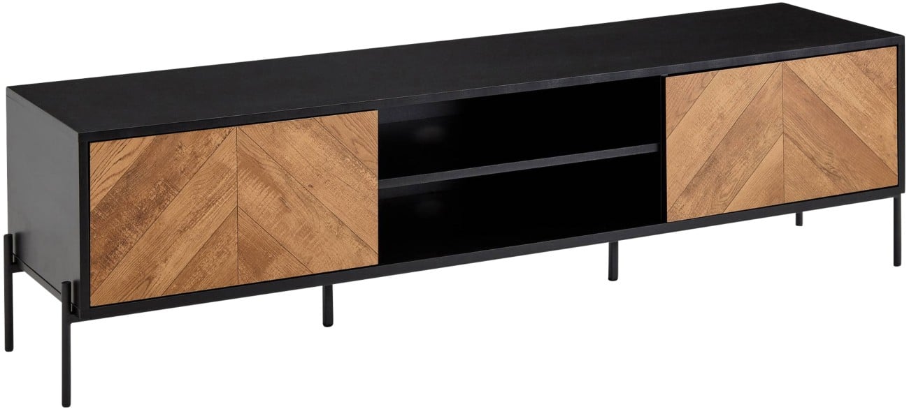 WOHNLING Sideboard Spanplatte 2 Türen