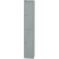 Bisley Garderobenschrank CLK122355 Silber 305 x 305 x 1.802 mm