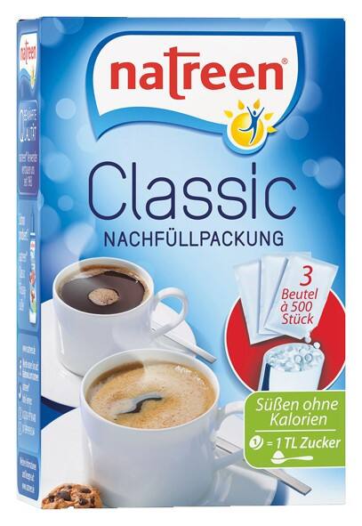 NATREEN Classic Süßstoff 1.500 Tabletten