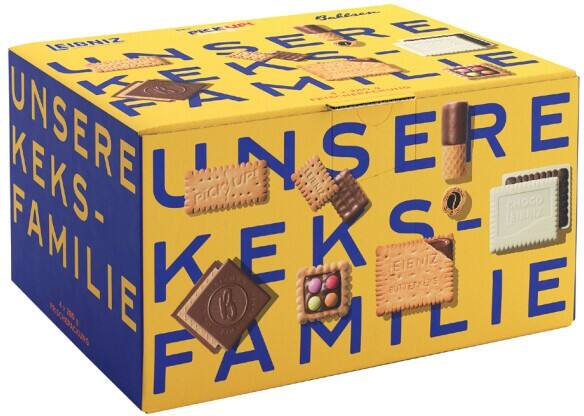 Bahlsen Unsere Keks-Familie Kekse 4 Stück à 280 g